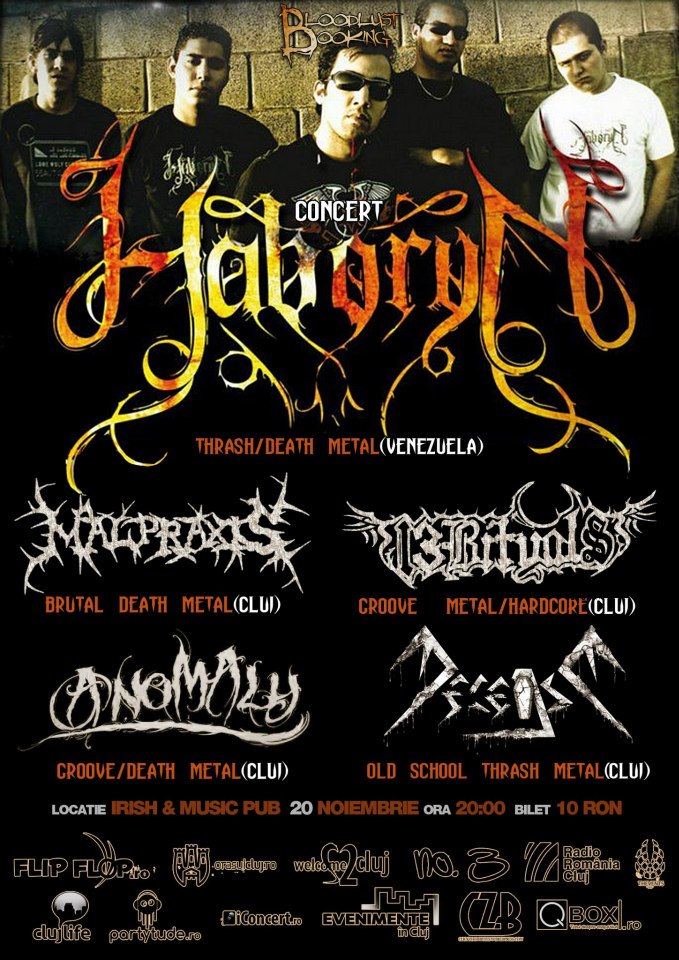 Concert Haboryn in Cluj-Napoca!
